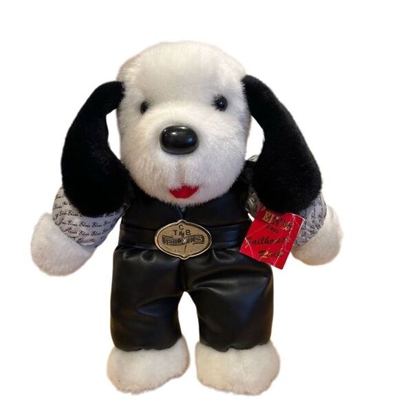 Elvis Jailhouse Rock Singing Dog Plush - Picture 2 of 4
